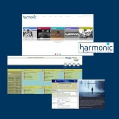 Harmonic Corporate Site, Extranet, and Email Campaigns